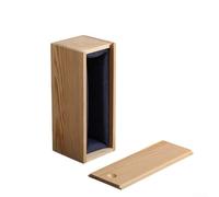 Caja extraíble de pino macizo con cubierta deslizante ajustada de precisión para organizar fichas coleccionables o recuerdos personales en casa (1)