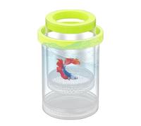 Caja flotante para peces de Breeding, Separador de peces de tanque, 5.63x3.66in Betta Incubator, Clear Aquarium Hatching, Shrimp Guppy Breeding, Durable Design for Aquatic Life
