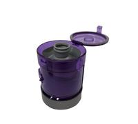 Caja for polvo con ciclón y filtro, accesorios de repuesto aspiradora de mano Compatible con Jimmy JV85 Pro