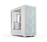 Caja Fractal Design Epoch XL Blanca con ventana vidriada RGB y refrigeración avanzada