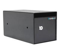 Caja fuerte Barska AX13676 con una sola llave para depositar recibos de efectivo y llaves, color negro