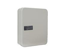 Caja Fuerte, Caja de almacenamiento 20/28/36 llaves, combinación cerradura llave, organizador clasificación múltiples, caja seguridad for el hogar, oficina, tienda fábrica(45keys-White-Code)