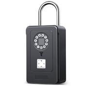 Caja Fuerte, Caja De Seguridad Antirrobo Con Huella Dactilar Inteligente, Caja De Seguridad Inalámbrica Con Bluetooth Y Contraseña Resistente, Seguro, Interior y Exterior.