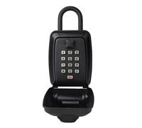 Caja Fuerte, Caja de seguridad con cerradura for colgar, caja de almacenamiento secreta con cerradura de seguridad con contraseña, no requiere llave, caja de combinación portátil for el hogar y la ofi