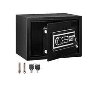 Caja Fuerte, Caja de seguridad con cerraduras de huellas dactilares de 0,8/1,7/2,1 pies cúbicos, alcancía secreta electrónica digital oculta for guardar dinero Resistente, Seguro, Interior y Exterior.
