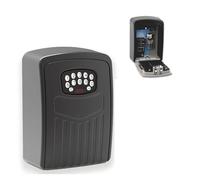 Caja Fuerte, Caja de seguridad for llaves con huella dactilar o contraseña, caja de seguridad con Bluetooth, caja de seguridad antirrobo for montaje en pared con aplicación Smart Life Resistente, Segu