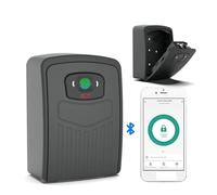 Caja Fuerte, Caja de seguridad for llaves con huella dactilar o contraseña, caja de seguridad con Bluetooth, caja de seguridad antirrobo for montaje en pared con aplicación Smart Life Resistente, Segu