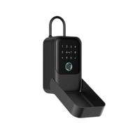 Caja Fuerte, Caja de seguridad for llaves con huella dactilar y Bluetooth, resistente al agua, caja de seguridad for llaves con contraseña, caja de seguridad for llaves montada Resistente, Seguro, Int