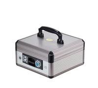 Caja Fuerte, Caja de seguridad portátil con caja registradora, caja de seguridad de doble capa con cerradura de metal y organizador for ahorrar dinero con llave Resistente, Seguro, Interior y Exterior