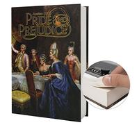 Caja fuerte con forma de libro de papel de verdad, cerradura con código, diseño de diccionario