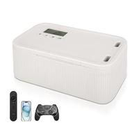 Caja fuerte con temporizador, Caja bloqueable para móviles, alcohol u otras tentaciones no deseadas, Caja de seguridad de autocontrol, Cárcel para móviles para el trabajo (Beige)