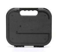 Caja Fuerte de Seguridad Estuche de almacenamiento para armas Kublai, caja para pistola, maletín táctico para pistola, visores para rifles, accesorios ópticos para caza Anti-Robo Caja(Black ABS Box)