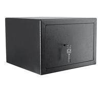 BURG-WÄCHTER Caja fuerte con llave, Home-Safe, Nivel seguridad B, Protección antincendios DIN 4102, Probado por VdS, Certificación ECB-S, 20,6 l, 30 kg, H 210 S, Negro