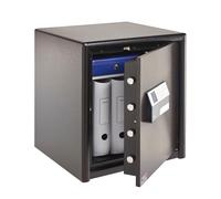 Caja fuerte de sobreponer ignifuga burg-wächter cl440e, clase s2, 49.5x56x44.5 cm