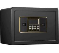 Caja fuerte electrónica con contraseña, acero ignífugo, caja de seguridad extraíble, armario de almacenamiento seguro para el hogar, oficina, solución de seguridad duradera y fiable