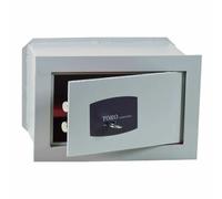 Caja Fuerte Empotrada Toro Con Cerradura De Acero 8 Mm Hotel 36x20x24 Cm.