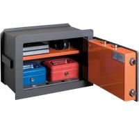 Caja fuerte empotrar arregui 181340 con llave, cerradura certificada 27x38,5x20 cm