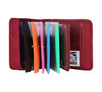 Caja fuerte ignífuga para documentos, almacenamiento de documentos resistente al fuego y al agua | Bolsa portátil multifunción con separación húmeda, seca, para oficina, escuela, casa corporativa