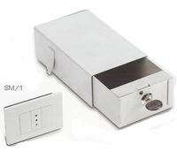 Caja Fuerte Invisible SM1 TECHNOMAX Para Empotrar Bajo Toma Falsa 65x110x180