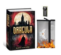 Caja Fuerte Libro con Código - Libro Caja Fuerte Camuflado para Dinero, Joyas y Documentos - Con Bolsa Ignífuga Incluida - Caja Fuerte Discreta para Casa, Oficina y Viaje