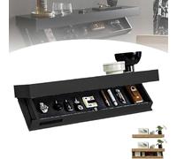 Caja fuerte oculta para armas, montaje en pared, caja de almacenamiento secreta para almacenamiento compacto de armas en sala de estar, oficina, dormitorio