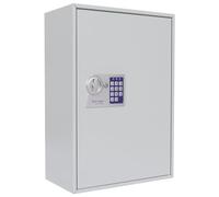 Caja fuerte para 300 llaves S300 EL de Rottner, con cerradura electrónica, Color gris claro, Capacidad para 300 llaves, suministrada con llaveros y kit de fijación.