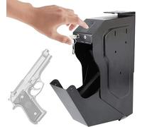 Caja Fuerte para Armas, Caja Fuerte biométrica para Pistola, Gabinete para Armas, Pistola Caja Fuerte de Seguridad Acero, Caja Fuerte para Seguridad en El Hogar