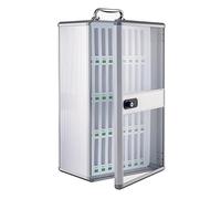 Caja Fuerte para Guardar el Teléfono Móvil, Casillero para Teléfono Móvil, Caja Fuerte Digital para el Hogar con Llaves y Código para el Gimnasio del Aula de la Oficina(29x20x49cm/11x8x19in)