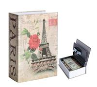 Caja Fuerte para Libro con Cerradura de Combinación,18×11.5×5.5 cmCaja de Seguridad en Forma de Libro,Caja Fuerte Secreta para Libros de Diccionario,para Joyas, Efectivo, Dinero, Objetos Valiosos