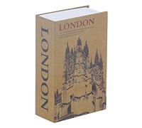 Caja Fuerte para Libros en Forma de Libro de Simulación, Portátil con Bloqueo de Código de Seguridad Caja de Dinero Secreta Oculta para Almacenar Artículos Importantes