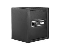 Caja fuerte para llaves al aire libre, Caja de seguridad con cerraduras de huellas dactilares 0,8/1,7/2,1 pies cúbicos hucha oculta electrónica Digital secreta for almacenar dinero ,para la escuela de