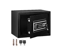 Caja fuerte para llaves al aire libre, Caja de seguridad con cerraduras de huellas dactilares 0,8/1,7/2,1 pies cúbicos hucha oculta electrónica Digital secreta for almacenar dinero ,para la escuela de