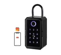 Caja fuerte para llaves al aire libre, Caja de seguridad for llaves al aire libre, bloqueo de almacenamiento de contraseña inteligente de seguridad Tuya o caja de llaves de la aplicación TTLock caja a