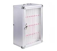 Caja fuerte portátil para teléfono, gabinete de aluminio montado en la pared para un almacenamiento seguro del teléfono de los estudiantes, caja de seguridad duradera para nización y protección en el