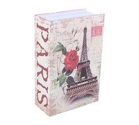Caja Fuerte Secreta para Libros, Caja Fuerte Especial para Libros, Caja Fuerte Secreta para Libros de Diccionario, Caja Fuerte para Dinero en Efectivo, Caja Fuerte para Joyas, Caja(Tour Eiffel Type)