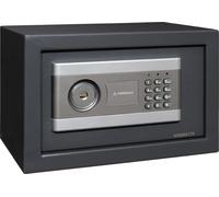 Arregui Caja fuerte Stylo 19010-S1 – Acero, doble seguridad, electrónica + llave, 20×31×20 cm