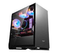 Caja gaming darkflash dlm22 negra / m-atx / m-itx / cristal templado