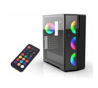 Caja Gaming Inca EMG-17XN Negro ATX RGB Ventiladores Vidrio Templado