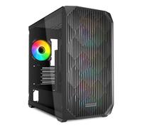Caja Gaming mATX Sharkoon MK3 3xVent 120mm 3xUSB sin Fuente Negro - 4044951041749