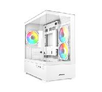 CAJA GAMING mATX SHARKOON MK6 RGB 3XVENT 120MM 2XUSB SN FUENTE BLANCO 4044951041800