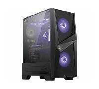 MSI MAG Forge 100M Midi Tower Negro, Transparente