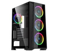 Caja Gaming Semitorre Hiditec MH12 GLASS