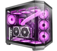 Caja Gaming SemiTorre Mars Gaming MC-3TCORE/ Negra