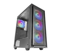 Caja ATX FRGB de vidrio templado MC-AIR (negra) - MARS GAMING