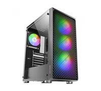 Mars Gaming MC-F ARGB Semi Tower Cristal Templado USB 3.2 Negra