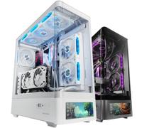 Caja Gaming Semitorre Mars Gaming MC-LCDPRO/ Blanca