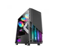Caja Acrílico ATX MC-X2 FRGB (Negra) - MARS GAMING