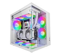 Caja Semitorre Atx Mcv-one Frgb Blanco Mars Gaming