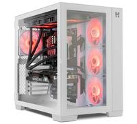 Caja Semitorre ATX Nox NXHUMMERASTRAWH Blanco Ventilador x 4