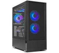NOX XTREME PRODUCTS HUMMER NEMESIS - Semitorre Micro ATX;ATX, lateral y frontal de cristal templado, ventiladores infinitos LED ARGB, hasta 8 ventiladores, graficas gran tamaño, USB 3.0, negro